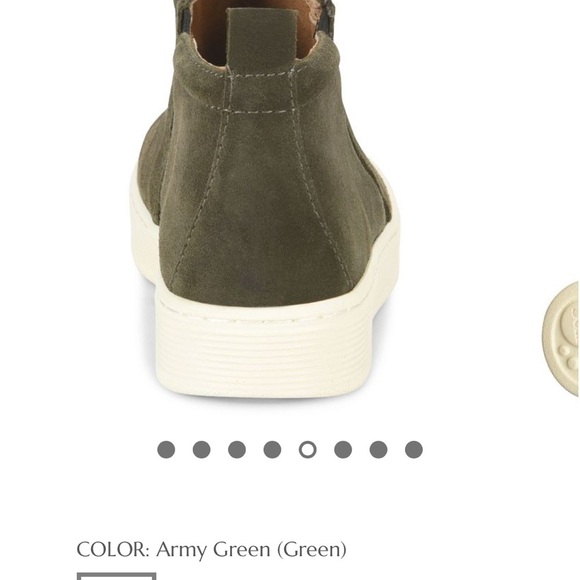 Sofft Britton Il, Waterproof Ankle Boot Sneakers in Army Green, Women’s Size 9 - Picture 4 of 12